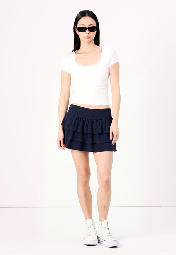 FLAT SCOOP - Basic T-shirt2