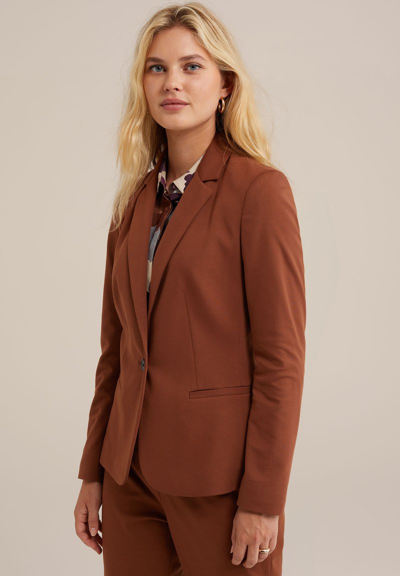 WE Fashion GETAILLEERDE - Žakete - brown