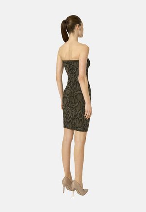 Wolford, SHIMMERING PYTHON DRESS - Robe en jersey - olive python
