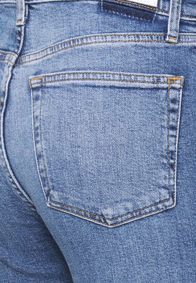 RE/DONE STOVE PIPE - Traperice ravnih nogavica - blue denim