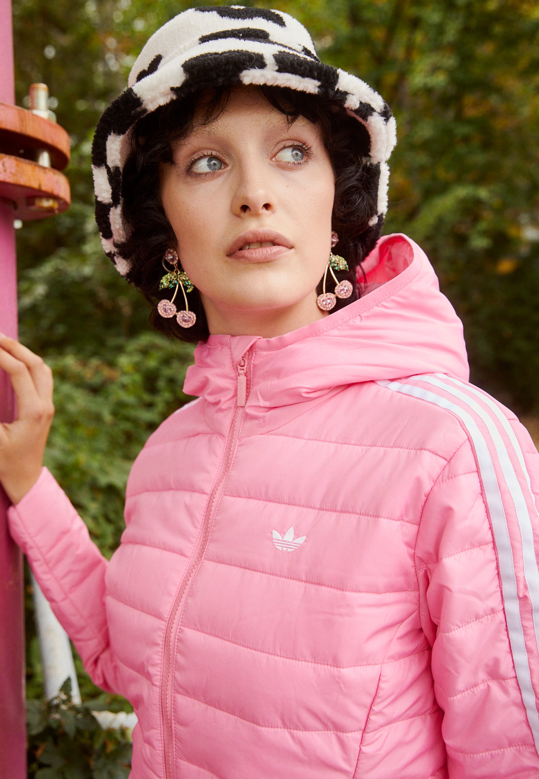 Rezumar Elocuente crear adidas Originals SLIM PADDED JACKET - Chaqueta de entretiempo - pink/rosa -  Zalando.es