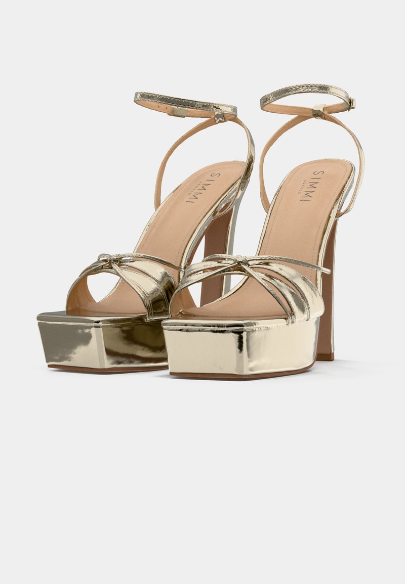 Sandales Talons Aiguilles L.A.M.B. En Cuir Beige - Taille 10 US (40 EU) - Neuf Avec Défauts