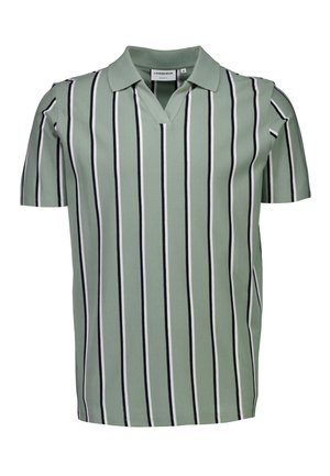 Lindbergh, STRIPED - Polo - sage green