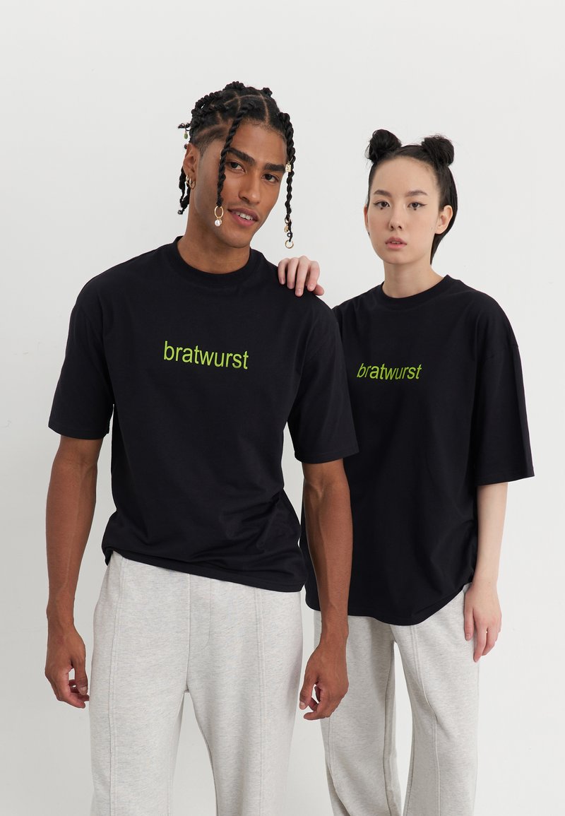 YOURTURN UNISEX - T-shirt print - black