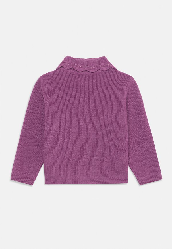 KMGKAYAKATIA LIFE COLLAR CARDIGAN - Cardigan - argyle purple2