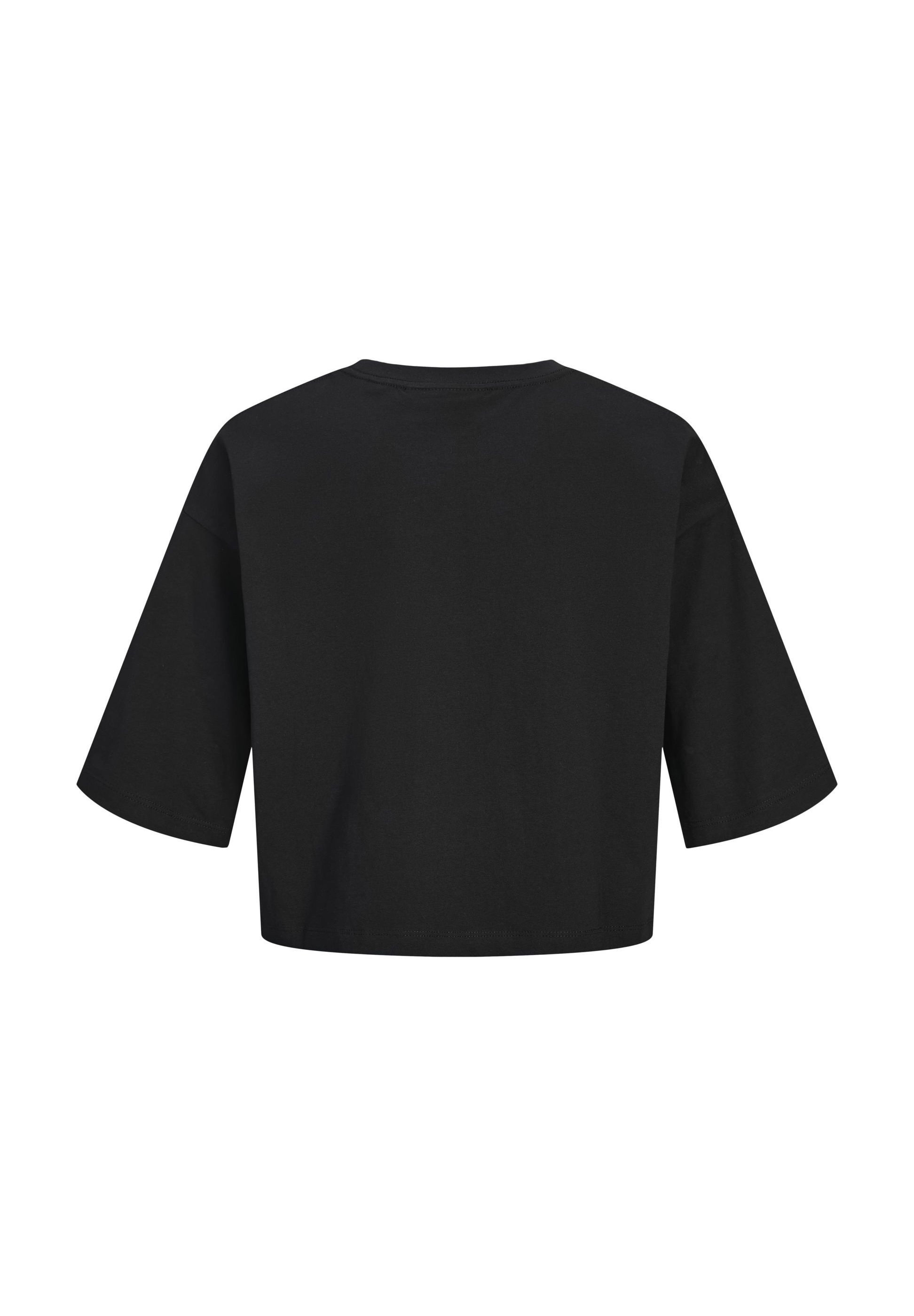 JJXX JXANDREA LOOSE CROPPED TEE - Basic T-shirt - black - Zalando.ie