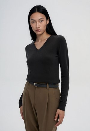 Terranova, MAGLIA TINTA UNITA - Maglione - nero