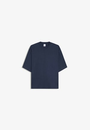 Bershka, BOXY SHORT SLEEVE - T-SHIRT 00077443 - T-Shirt basic - royal blue