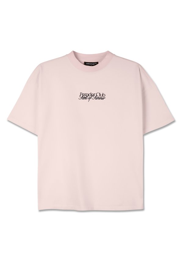 KIMMIA HEAVY OVERSIZED TEE - Print T-shirt - washed dusty rose2