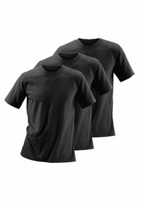 3 PACK - Jednoduché tričko - schwarz