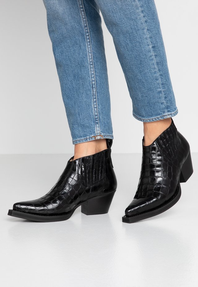 Boots à talons - black