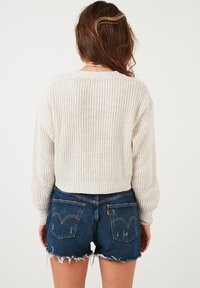 LELA REGULAR FIT - Cardigan - ecru