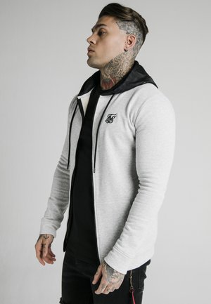 ZIP THROUGH HOODIE - Hoodie met rits - grey