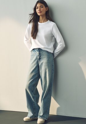 Print T-shirt - new white