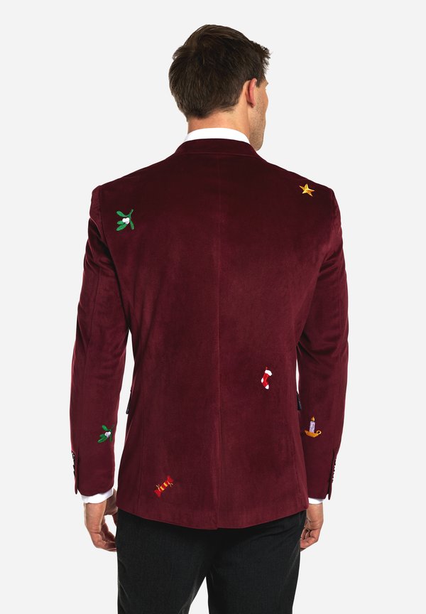 DINNER JACKET CHRISTMAS ICONS RED - Blazer jacket2