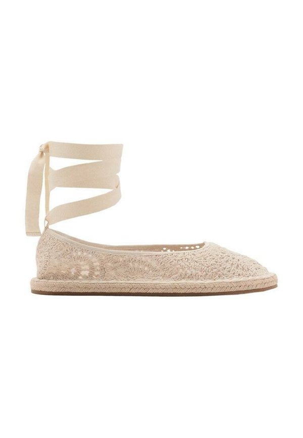 FLATS - Schaftballerina - ecru