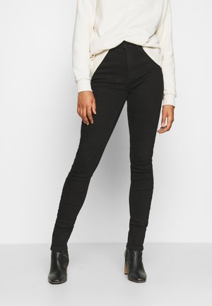 NMCALLIE CHIC - Džínsy skinny fit - black