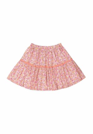 VOILE VICTORIA - Falda acampanada - coral multicolor