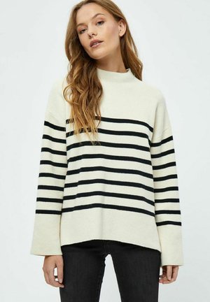 Desires EVA HIGH NECK  - Pulover - black stripe