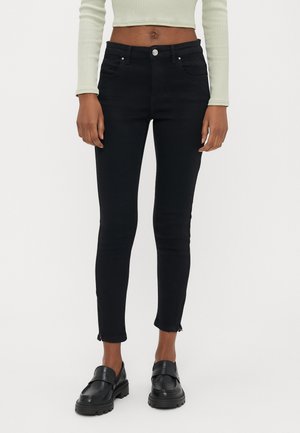 ONLKENDELL ZIP  - Jeans Skinny - washed black