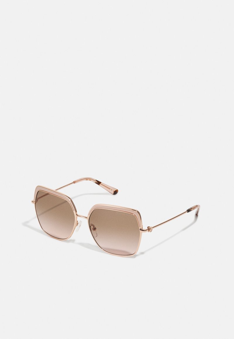 Michael Kors GREENPOINT - Sunglasses - rose-gold-coloured/pink insert