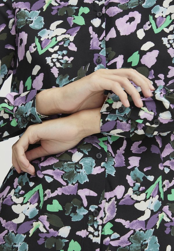 IHVERA - Button-down blouse - multi flower2