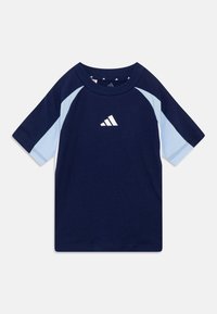 JUNIOR UNISEX - Sportska majica - dark blue/glow blue/white