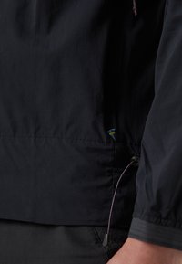 Klättermusen HOODED JACKET  - Softshell-jope - black