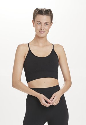 MAIDON W SEAMLESS - Sport-bh met light support - black