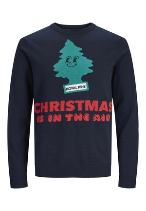 Jack & Jones, Knitted X-mas Knitted - Pullover - total eclipse