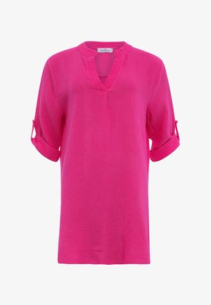 Zwillingsherz MUSSELIN  - Freizeitkleid - pink