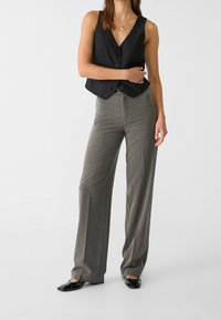 Stradivarius Pantaloni - dark grey