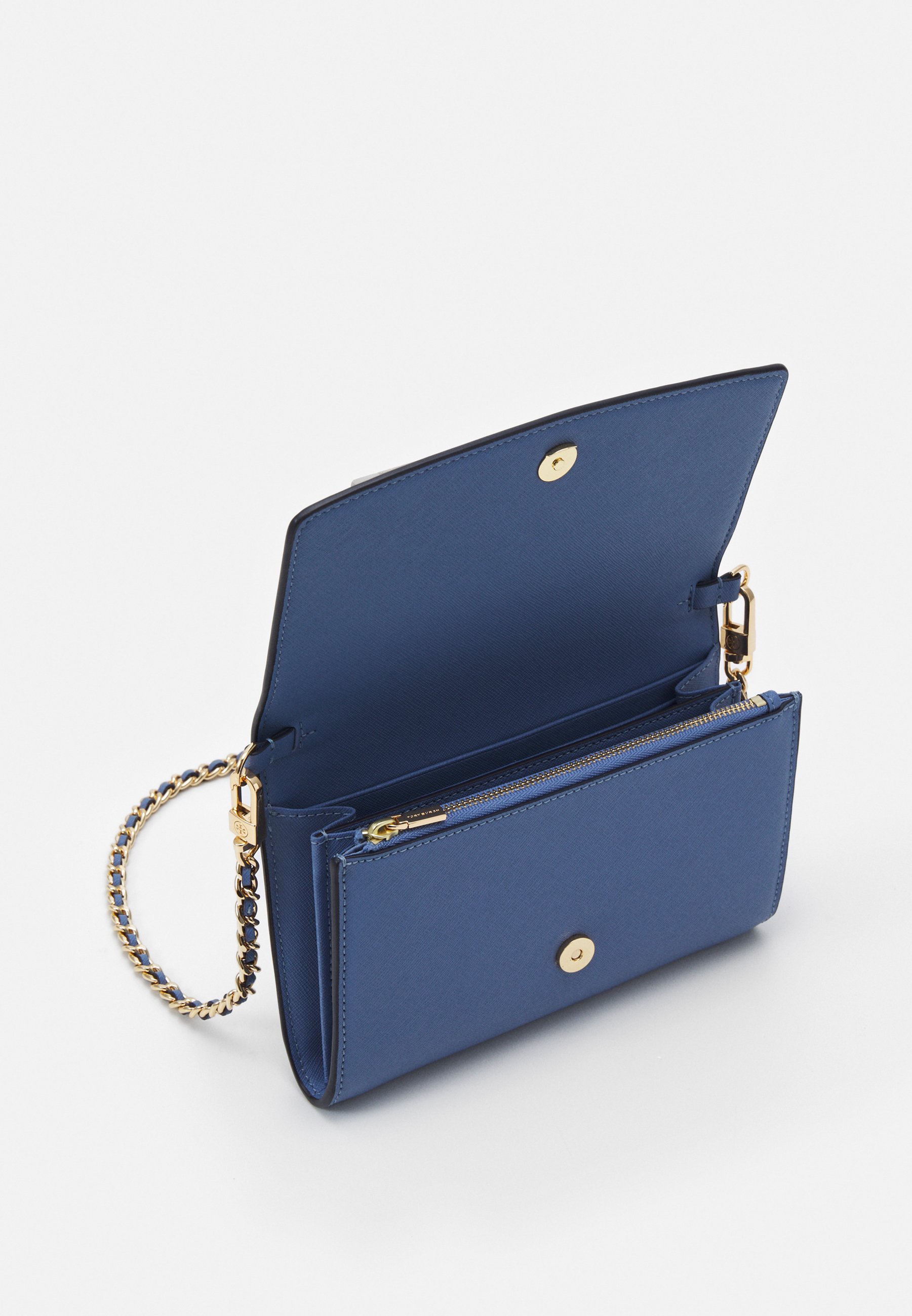 tory burch blue wallet