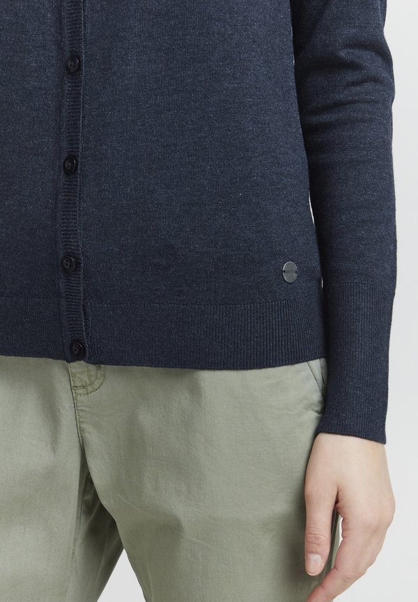 OXHLIN - Cardigan - total eclipse melange2