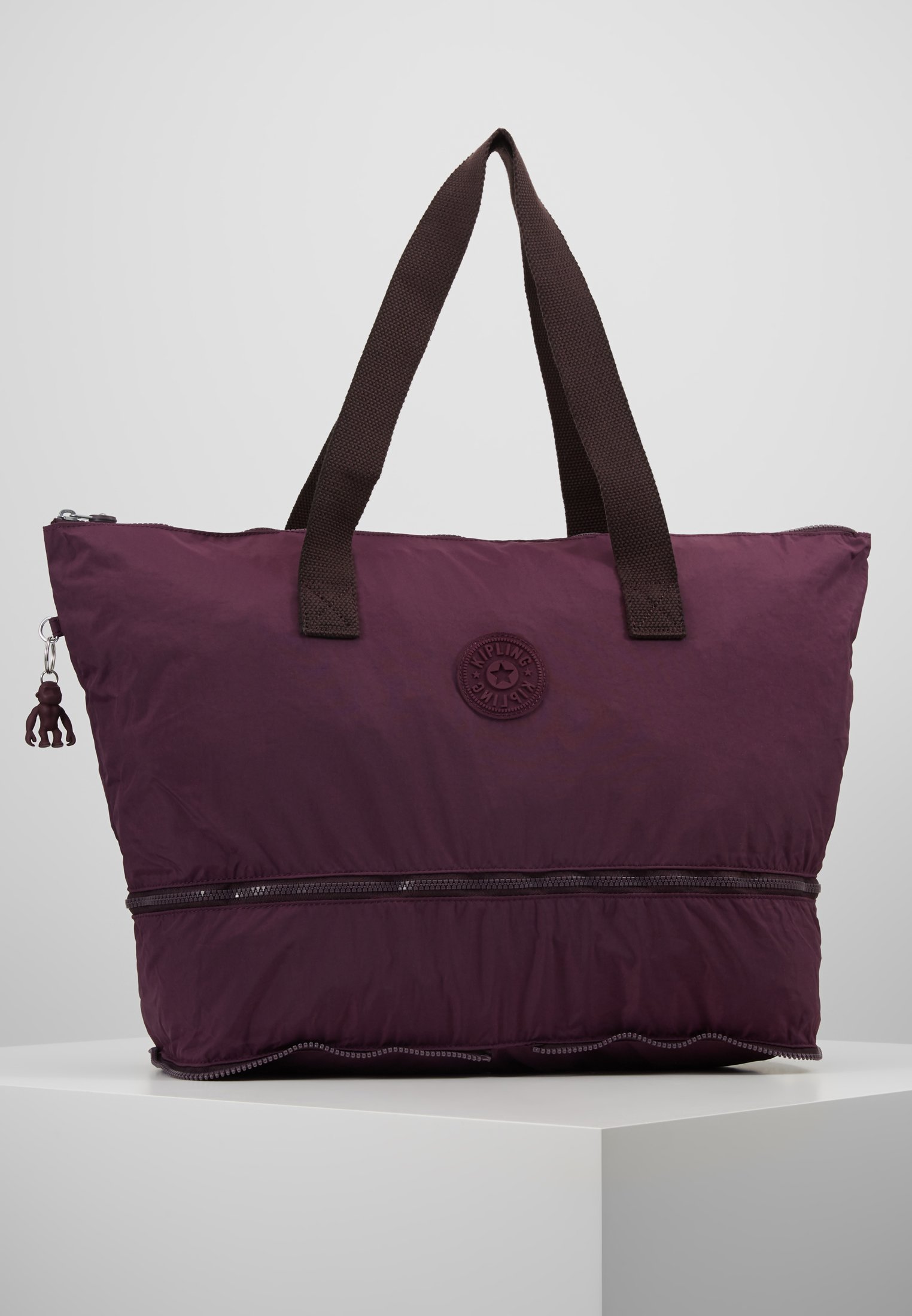 plum tote bag