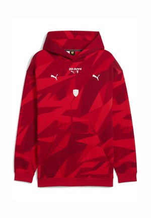 Hættetrøje - rosso corsa