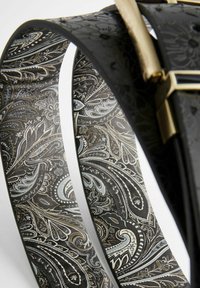 Next REVERSIBLE PRINTED - REGULAR FIT - Öv - black