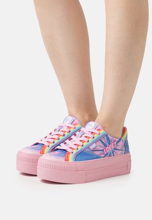 Buffalo PAIRED GRAFFITI - Sneaker low - purple love