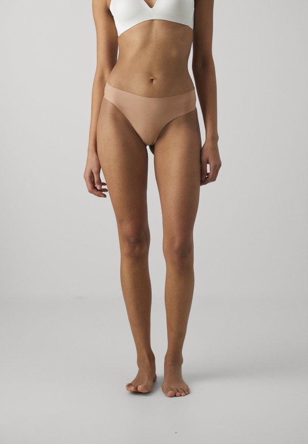 SEAMLESS SLIP BRIEF 5 PACK - Briefs - nude2