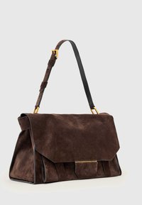 URSA SATCHEL - Handväska - bitter brown
