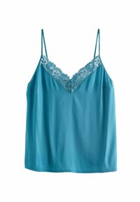 REGULAR FIT - Top - teal blue