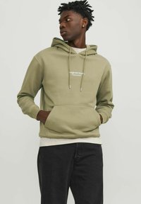 Jack & Jones - JORVESTERBRO  - Hoodie - aloe Miniatuurafbeelding 1