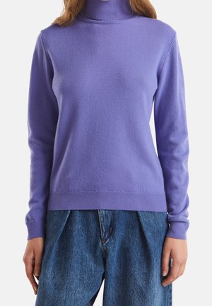 Stickad tröja - lilac