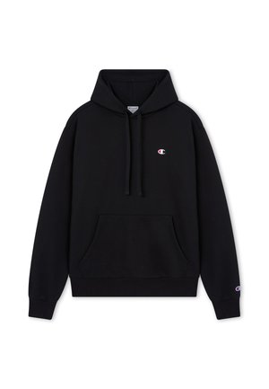 Champion, CHAMPION HOODED SWEATSHIRT CHAMPION MODERN HERITAGE - Felpa con cappuccio - black