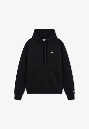 Champion, CHAMPION HOODED SWEATSHIRT CHAMPION MODERN HERITAGE - Felpa con cappuccio - black