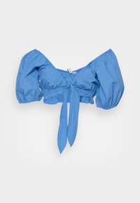 Não selecionado, blue