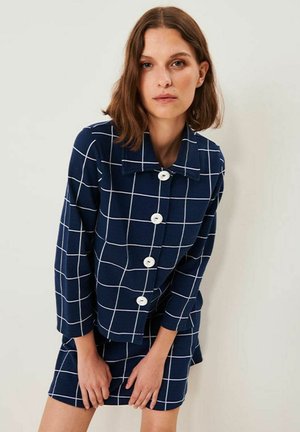MELA CHECK - Let jakke / Sommerjakker - navy
