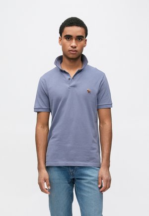TEXTURED ICON - Poloshirt - blue-grey