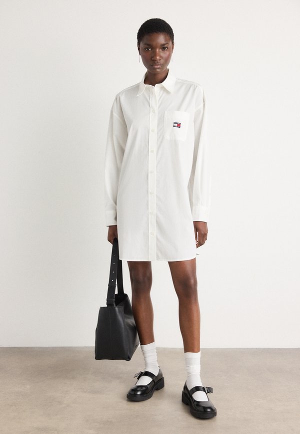 MINI SHIRT DRESS - Shirt dress - ecru2