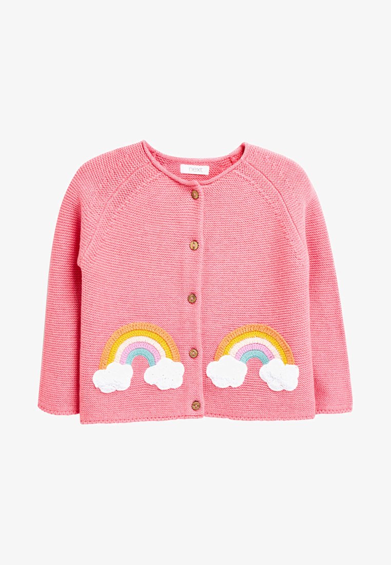 Next RAINBOW Cardigan pink Zalando